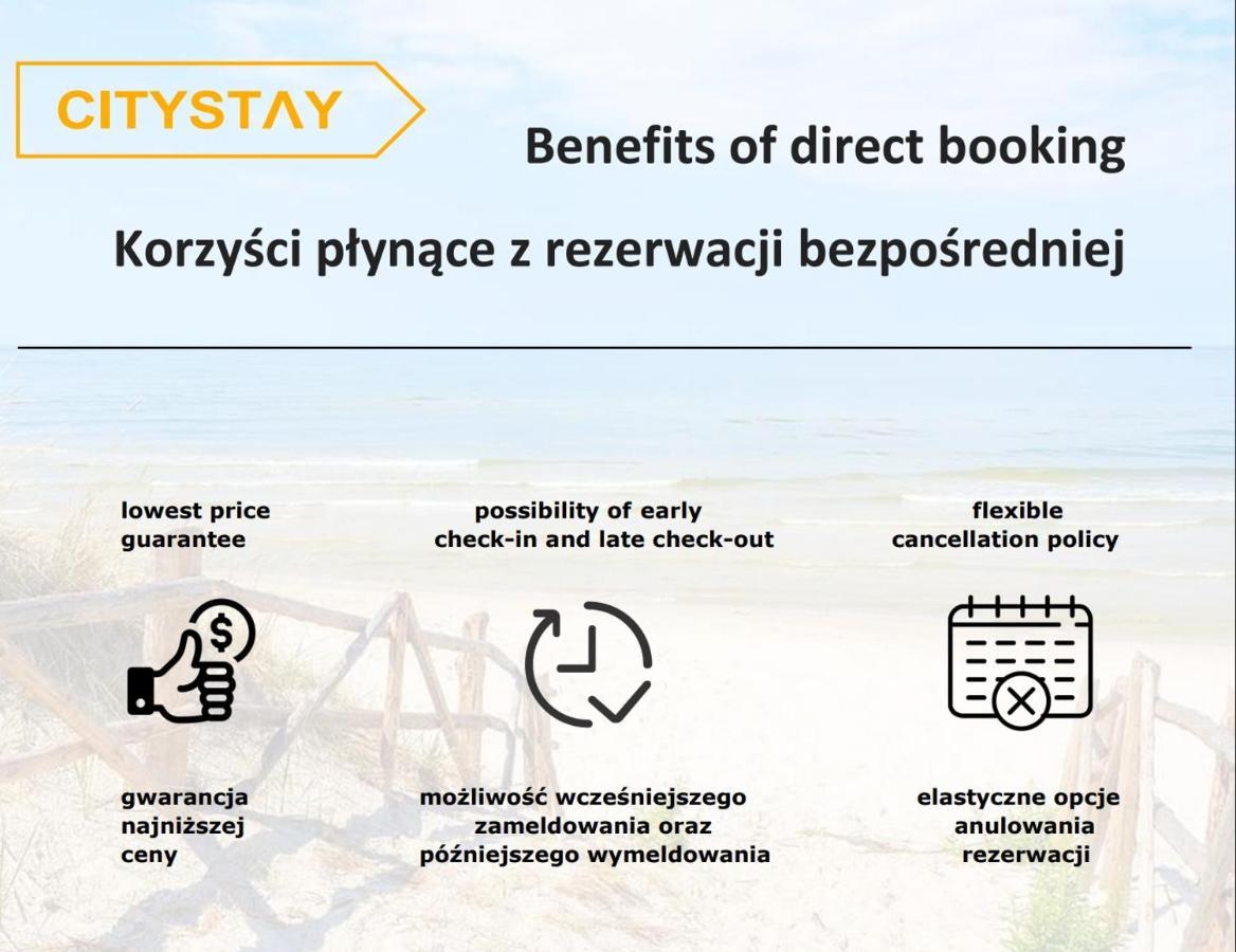 Citystay Nowa Letnica Gdansk Apartment Екстер'єр фото